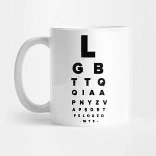 Eye Chart Mug